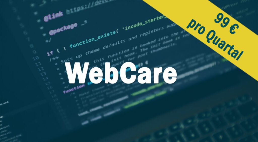 Wartungspaket WebCare